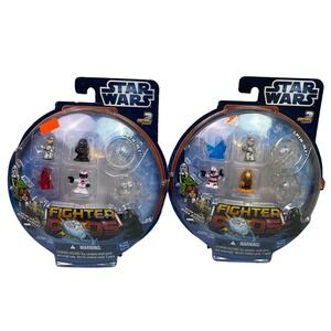 2 Star Wars Fighter Pods Series 2 Micro Heroes Mega Battles Toy Figures‎ New